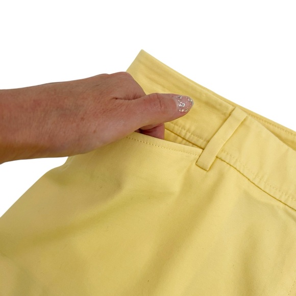 Talbots Size 14 Yellow Perfect Short - Picture 5 of 13